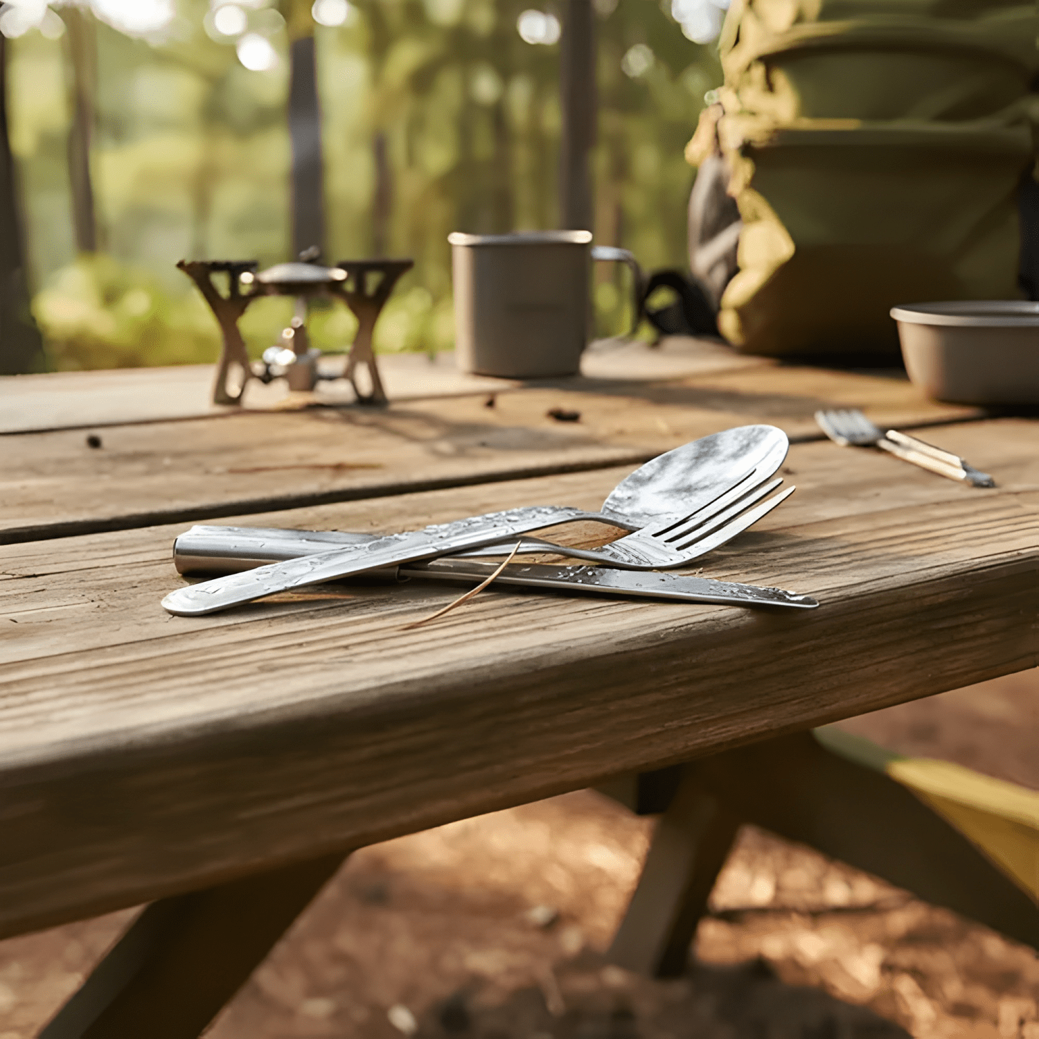 Kit cubiertos camping 4-1 abrelatas servicios camping-2