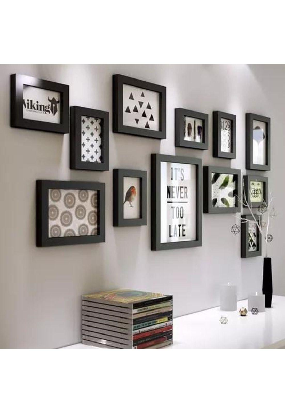 Set de marcos decorativos para fotos, 12 piezas-2