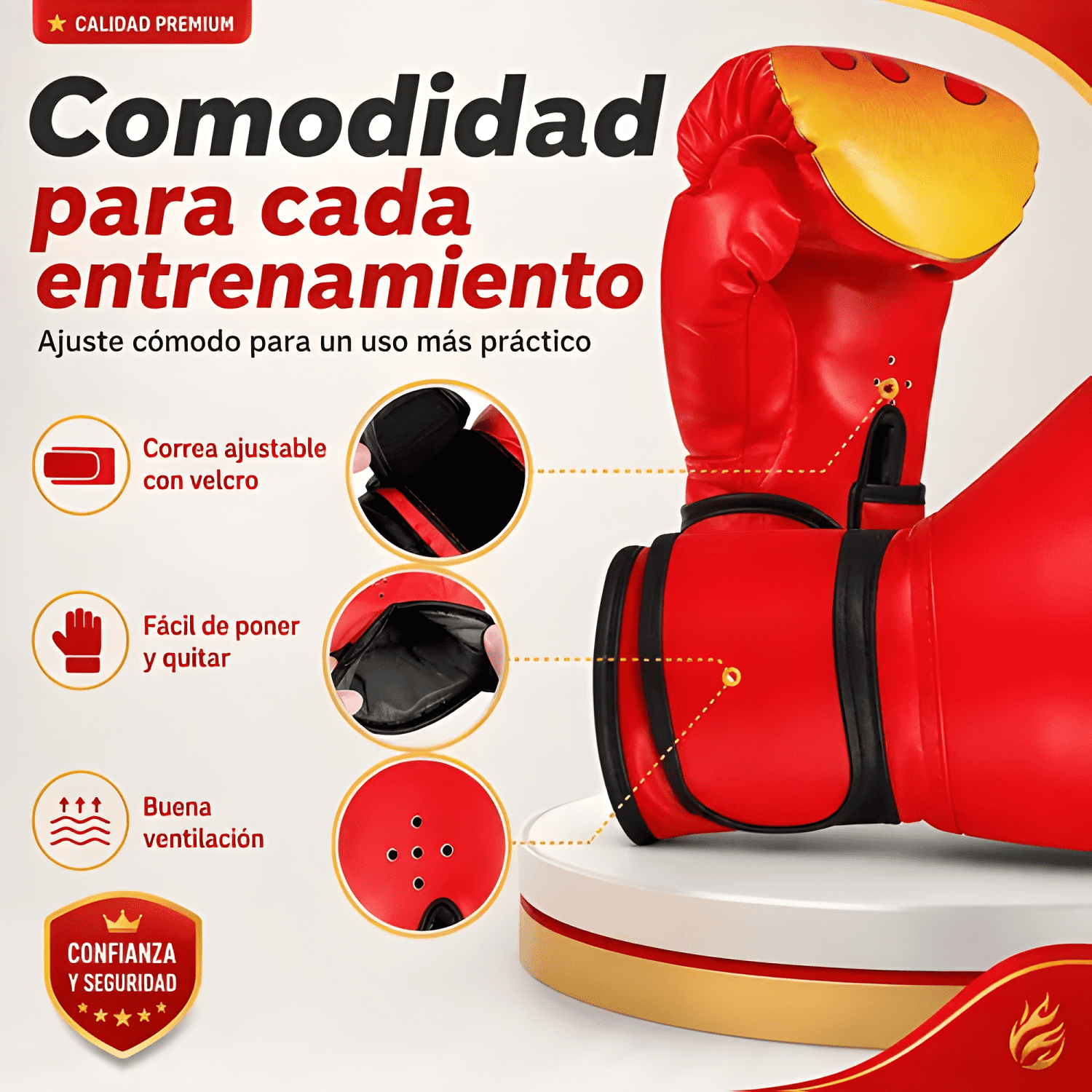 Guantes de boxeo para entrenamiento de niños-2