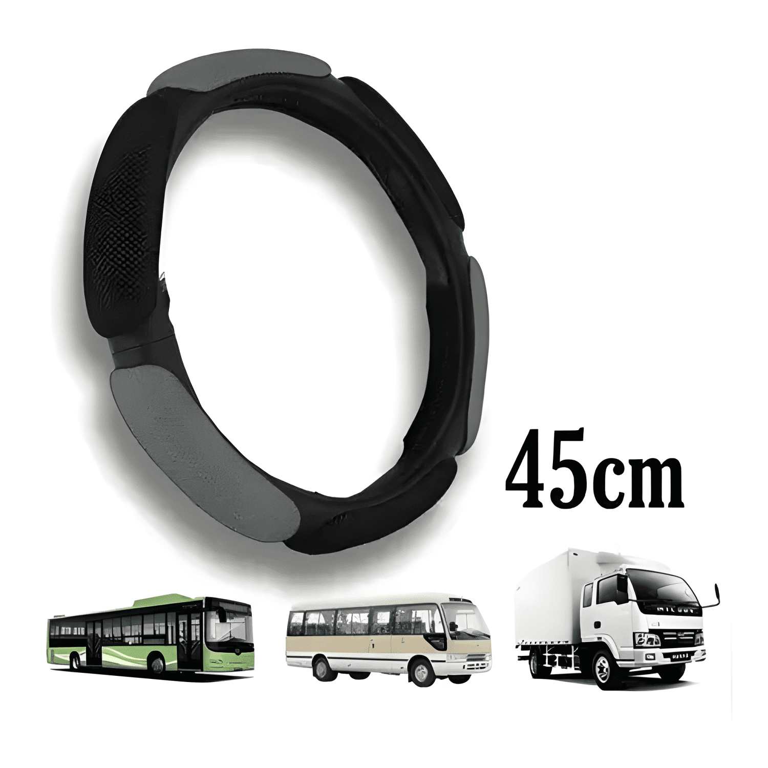 Funda Cubre Volante 45cm para Camión 3d Acolchado / R&r-4