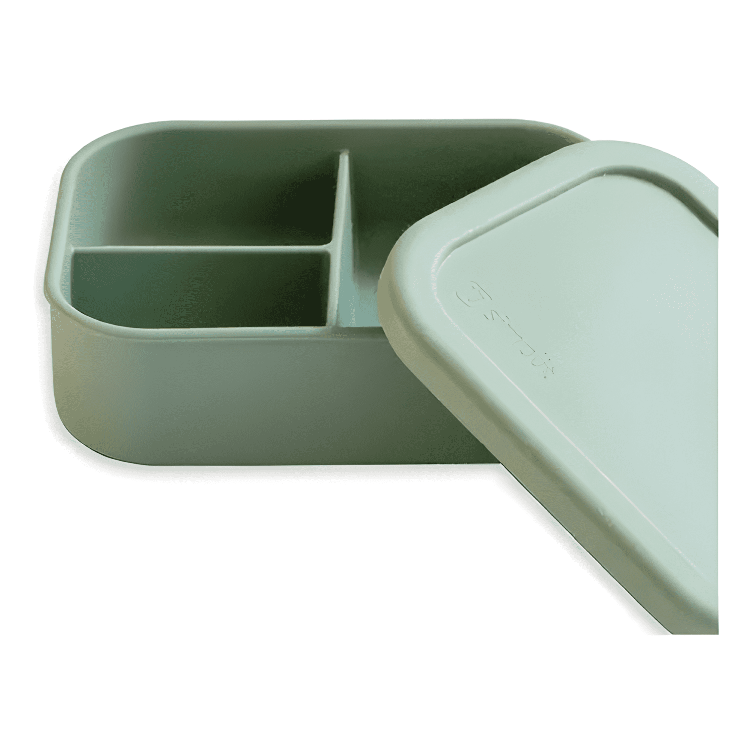 Tupper plástico hermético bento box, verde-0