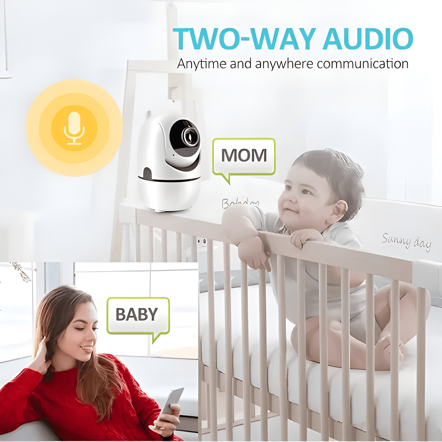 Cámara de Seguridad Wifi Vigila Bebés 1080px-3