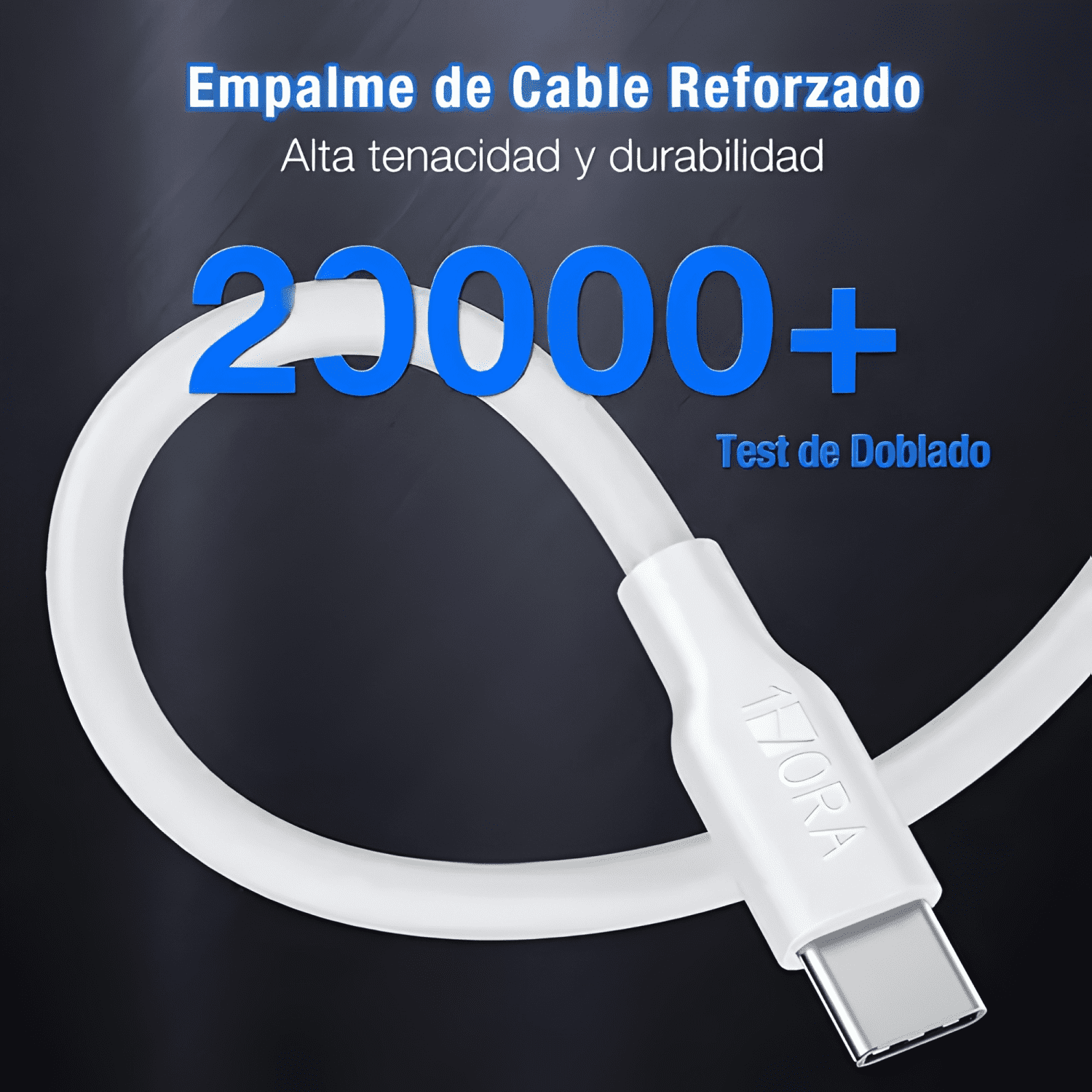 Cable USB tipo c 3 a 1m carga rápida cable de datos-2