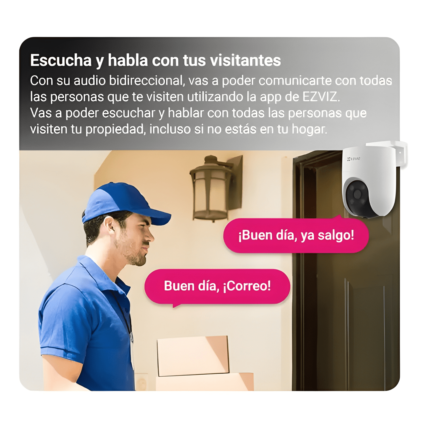 Cámara Fhd 2mp Wifi Exterior / 360° / Cs-h8c / Ezviz Blanco-2
