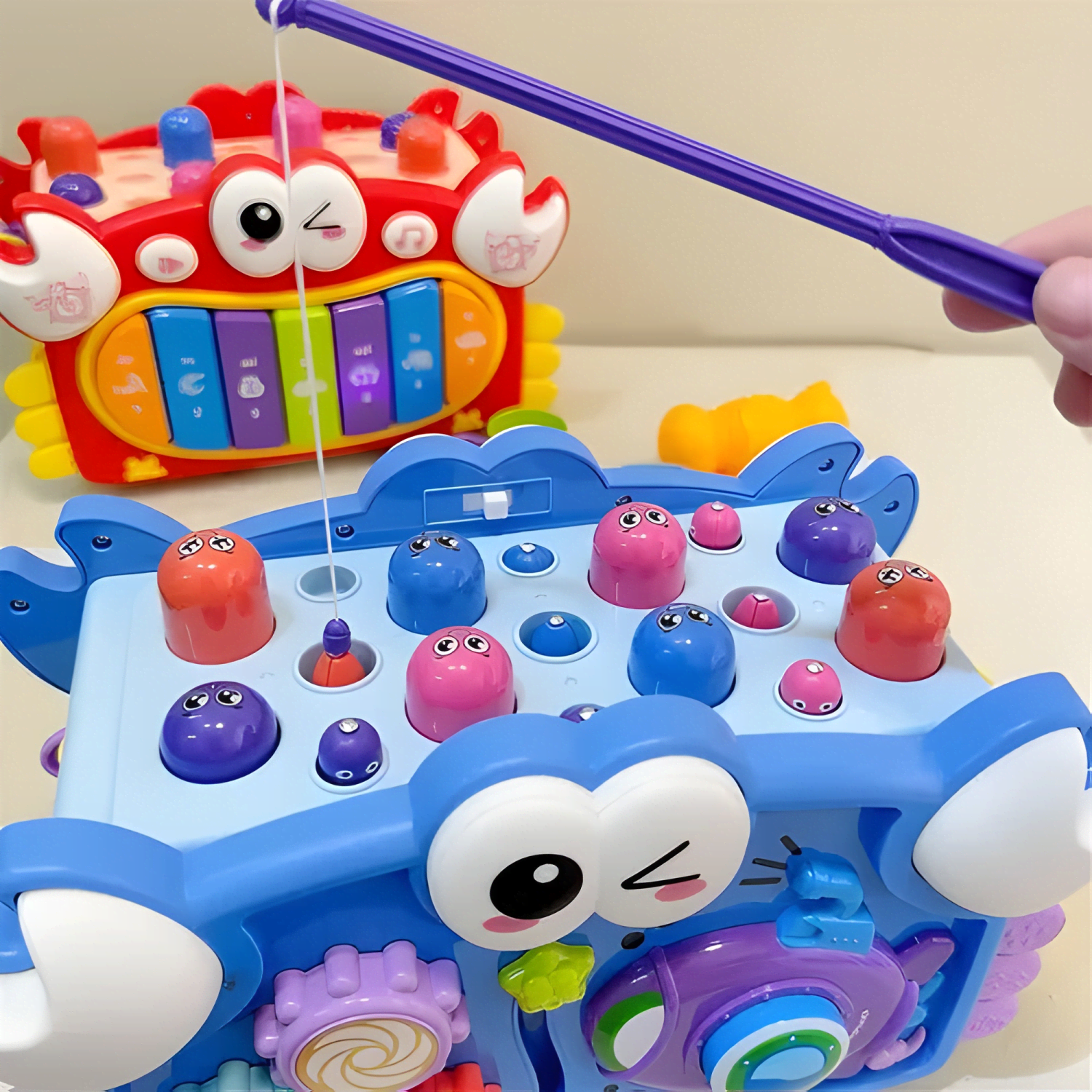 12En 1 juguete montessori didáctico multifuncional para bebé-3