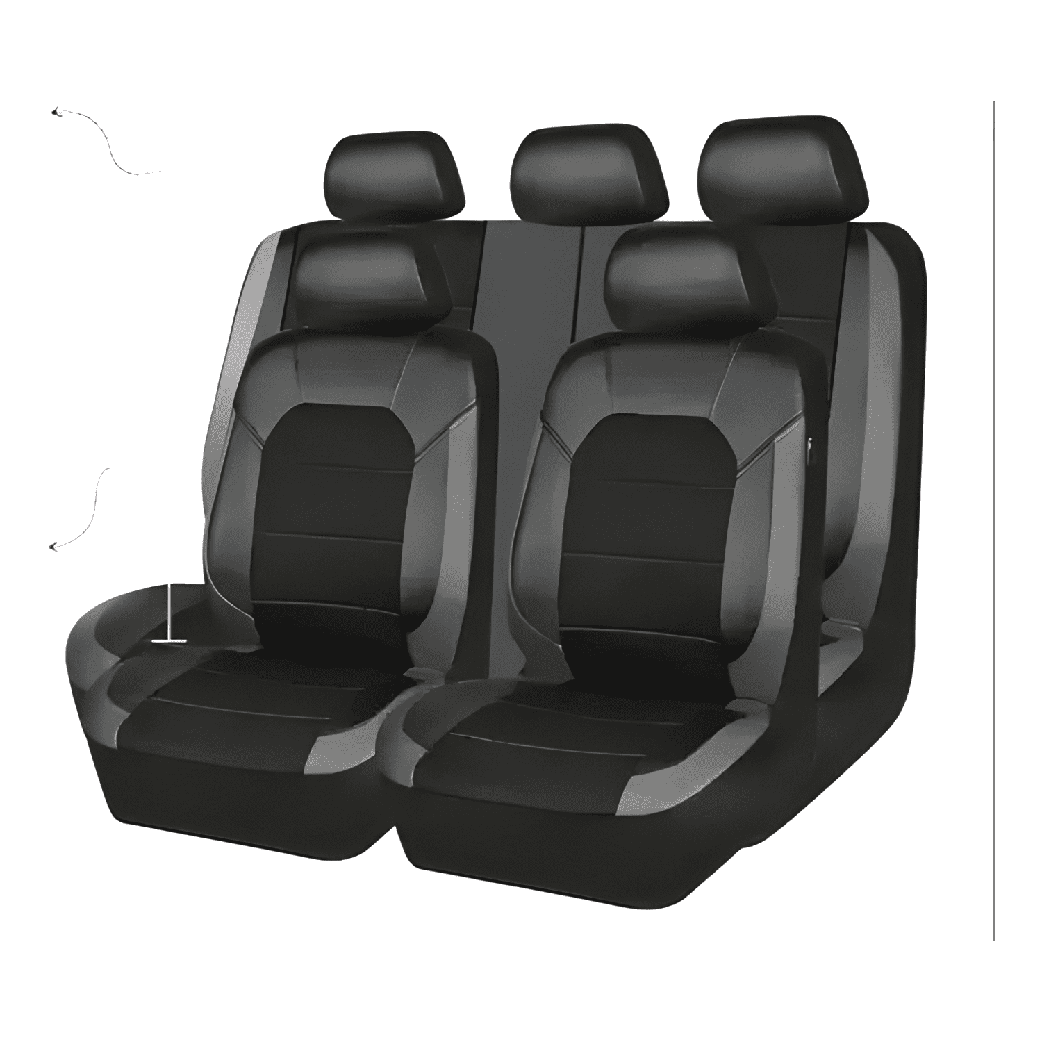 Kit Cubre Asiento c/organizador Para Suzuki Esteem-1