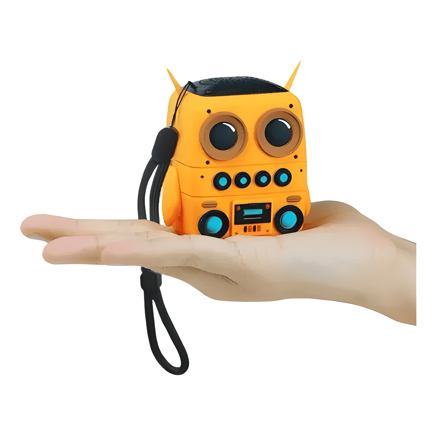 Parlante robot mini inalambrico bluetooth resistente agua-2