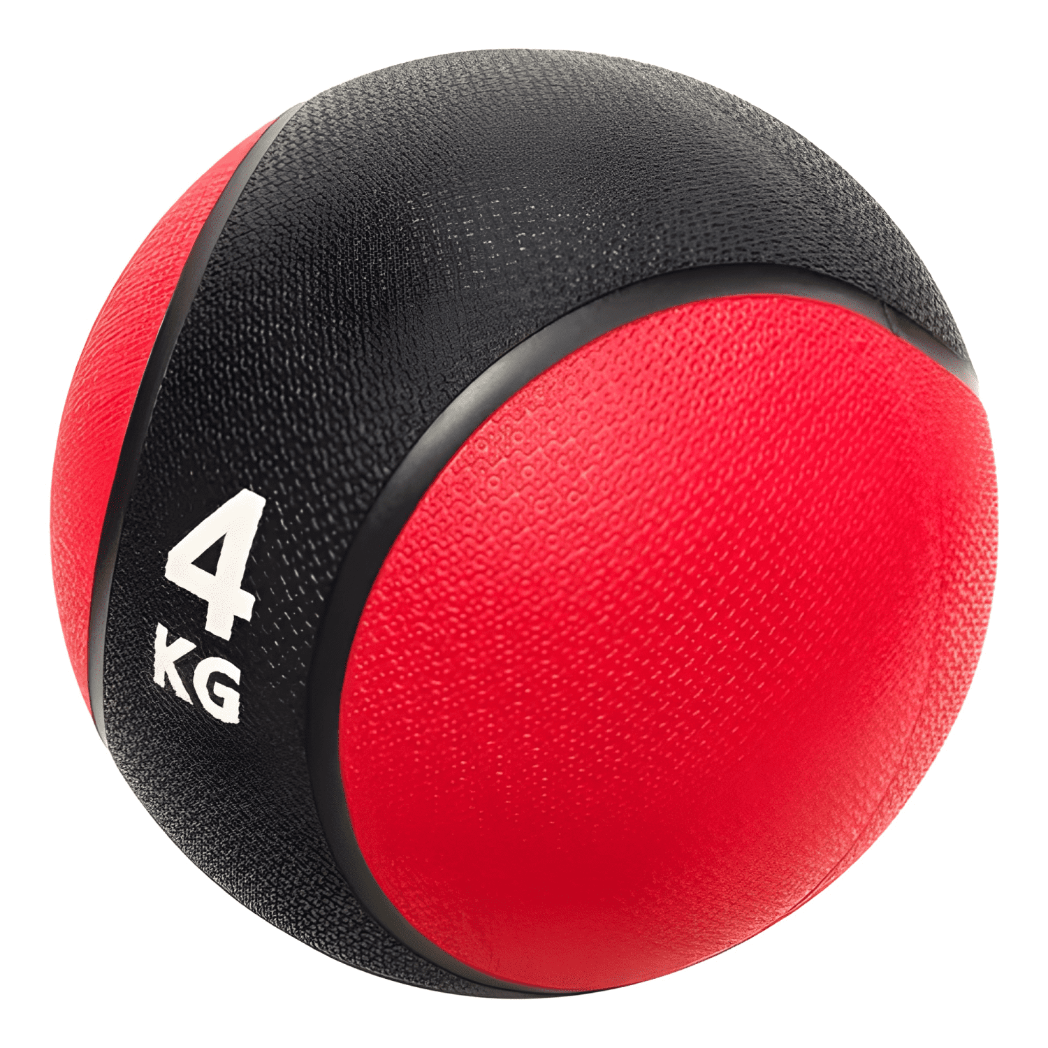 Balón medicinal 4kg con rebote para entrenamiento Negro #2-1