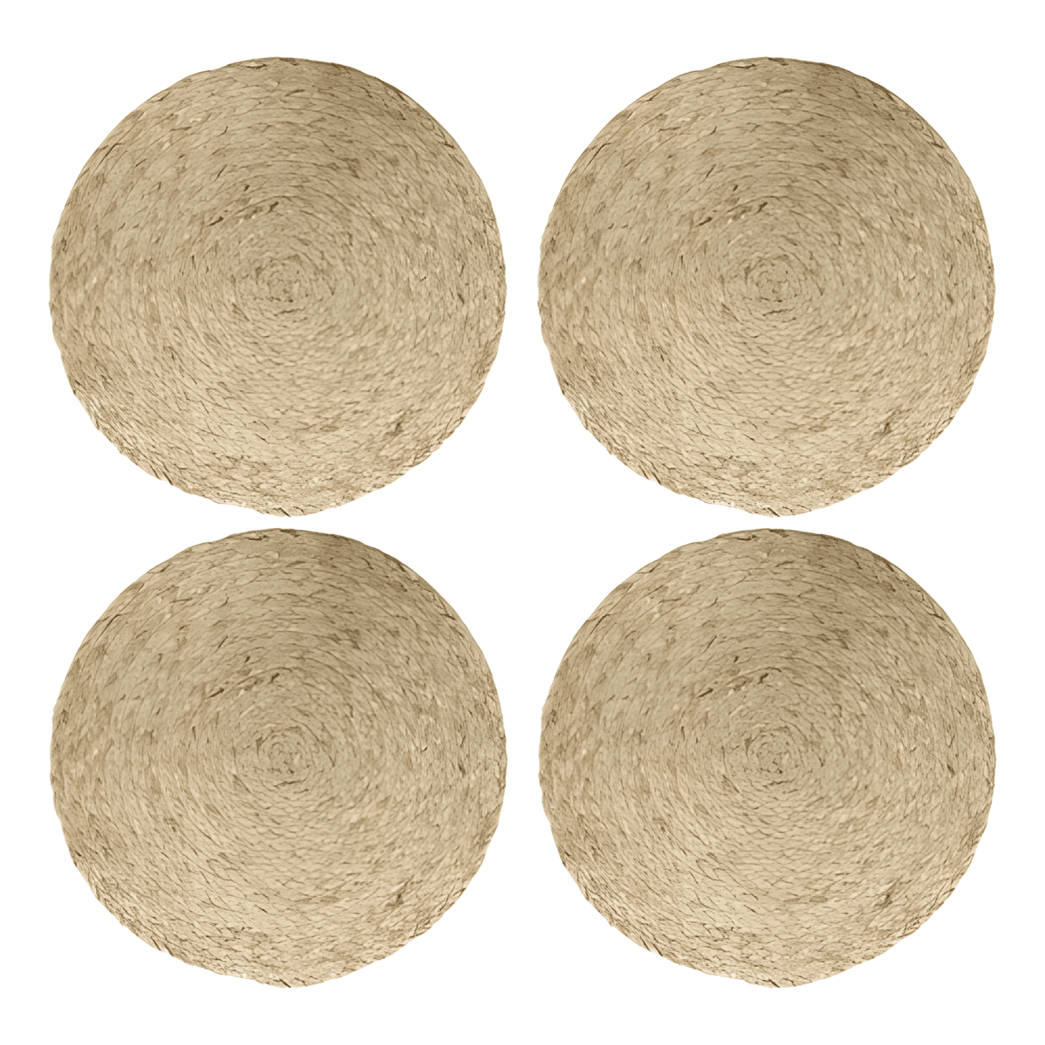 Set 4 individuales fibras naturales uluwatu de ø35cms ® #5-0