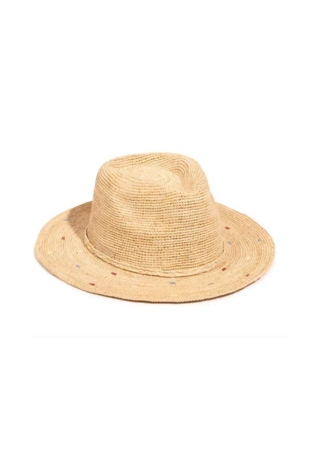 Sombrero de Playa Portofino Dryhood Cómodo y Elegante Café-0