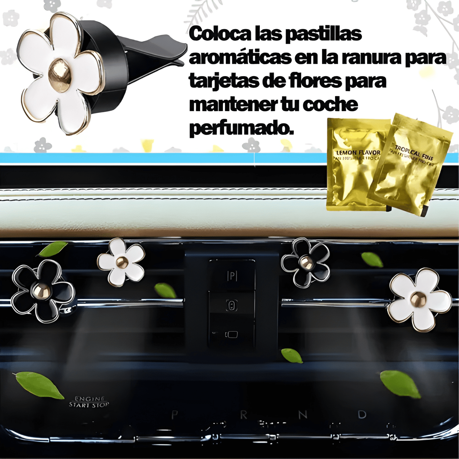 Funda Protector Cubre Volantes Universal Diamante Mujer Set-2