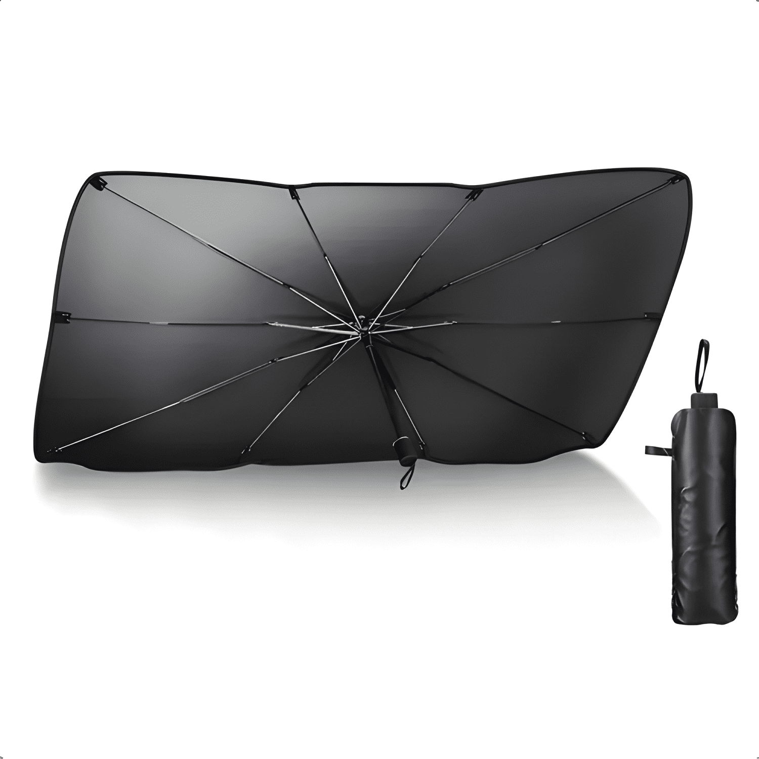 Quitasol Tipo Sombrilla para Auto Parasol Retractil Pro-0