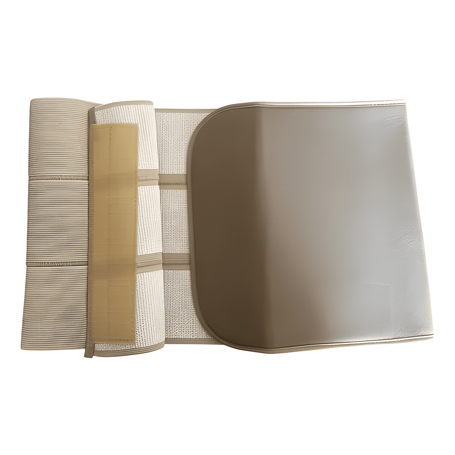 Faja 3 bandas postoperatoria abdominal todas tallas beige-2