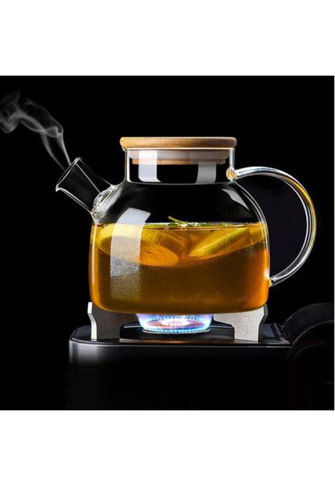 Tetera para Té - Vidrio Borosilicato, Resistente al Calor/frío, 1 L-2