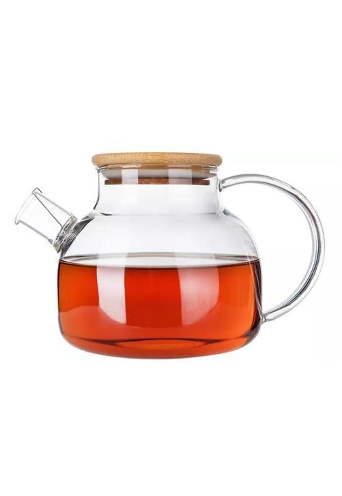 Tetera para Té - Vidrio Borosilicato, Resistente al Calor/frío, 1 L-8