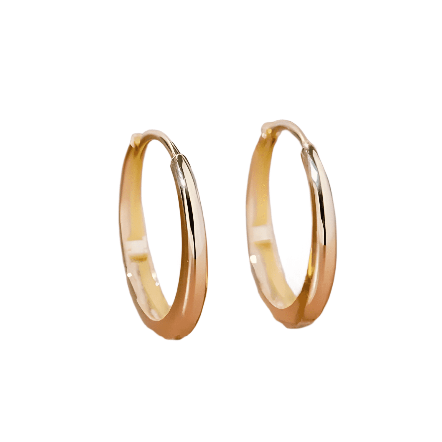 Aros Argolla Pequeños Elegantes Mujer-0