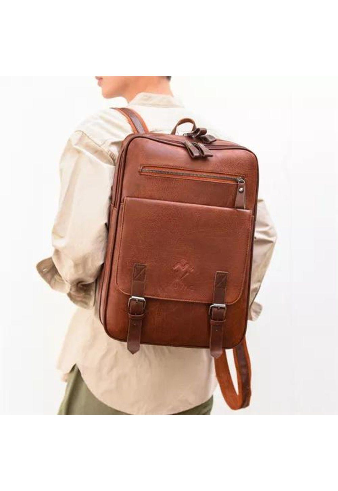 Mochila MV Movac Elite urbana, 22 L, de cuero ecológico para adultos-4