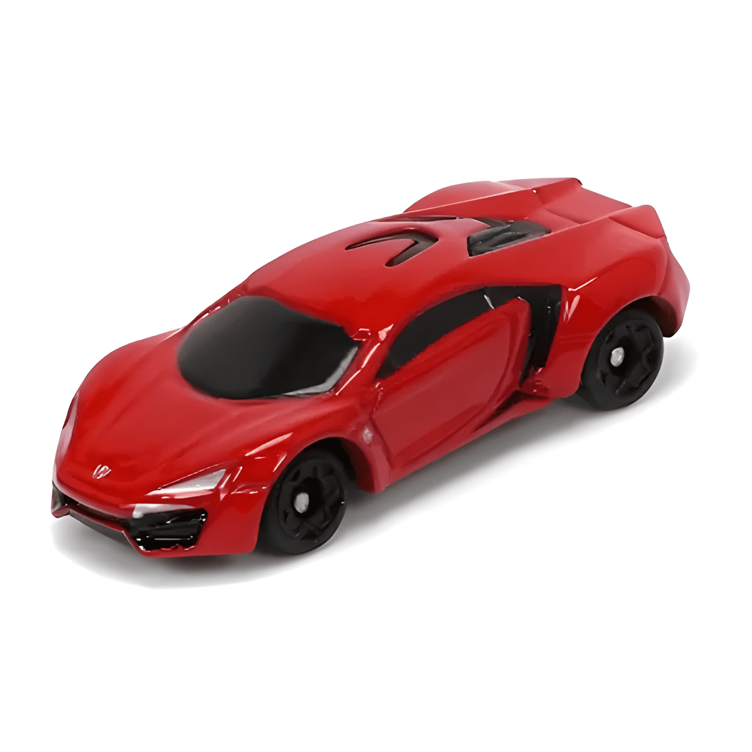 Nano Fast and Furious Lykan / Supra escala 1:64 rojo-3