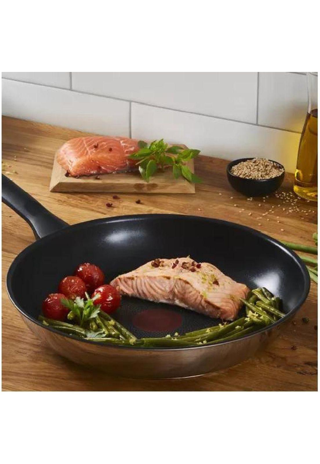 Set de sartenes 24/28 cm Daily Cook, color plateado-4