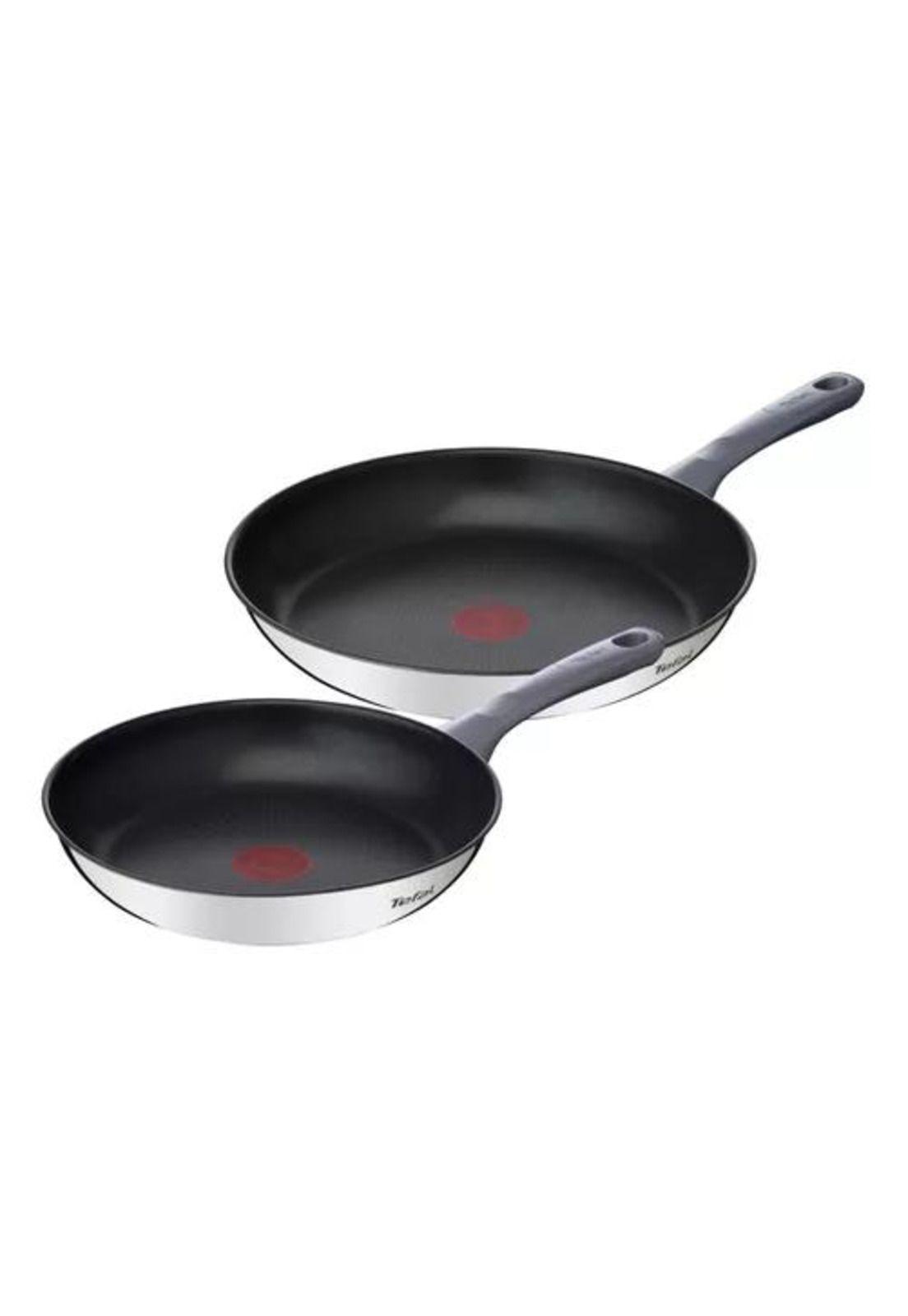 Set de sartenes 24/28 cm Daily Cook, color plateado-5