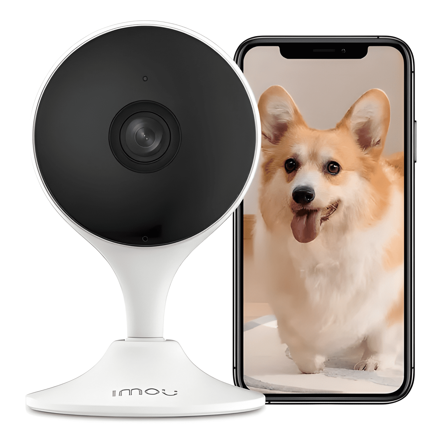 Camara Ip Imou Cue 2 2mp 2.8mm Audio Alarma Sirena Ai Ir10-2