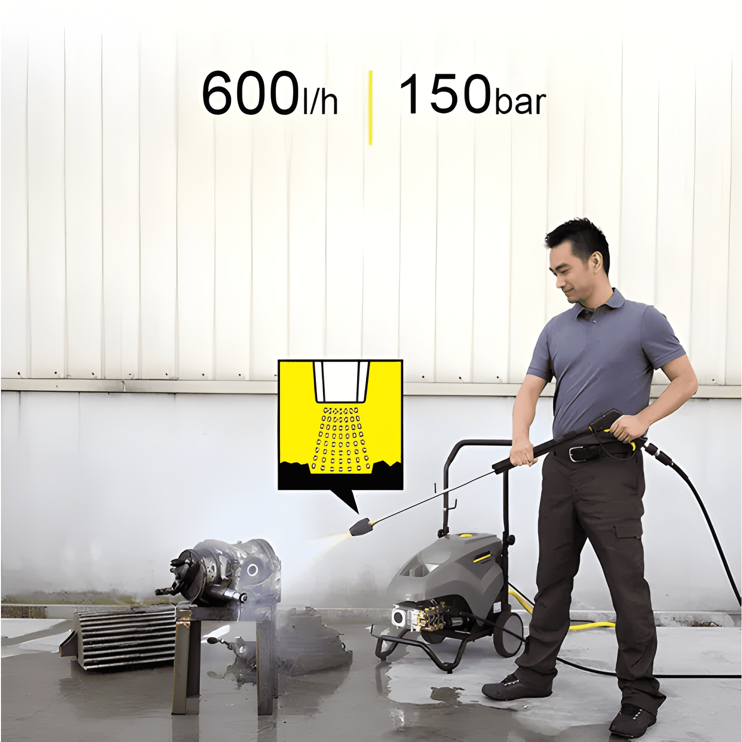 10m Tubo De Manguera Limpia Presión Para Karcher K2 K3 K4 K5-2