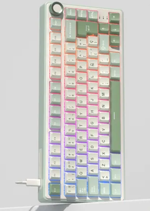 Teclado mecánico RK R75 español 75%-1