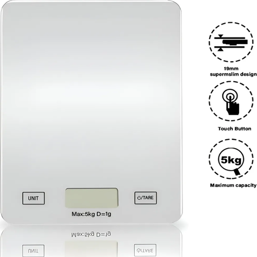 Gramera digital cocina 5kg precisión 0.01g Pasteleriacl-1