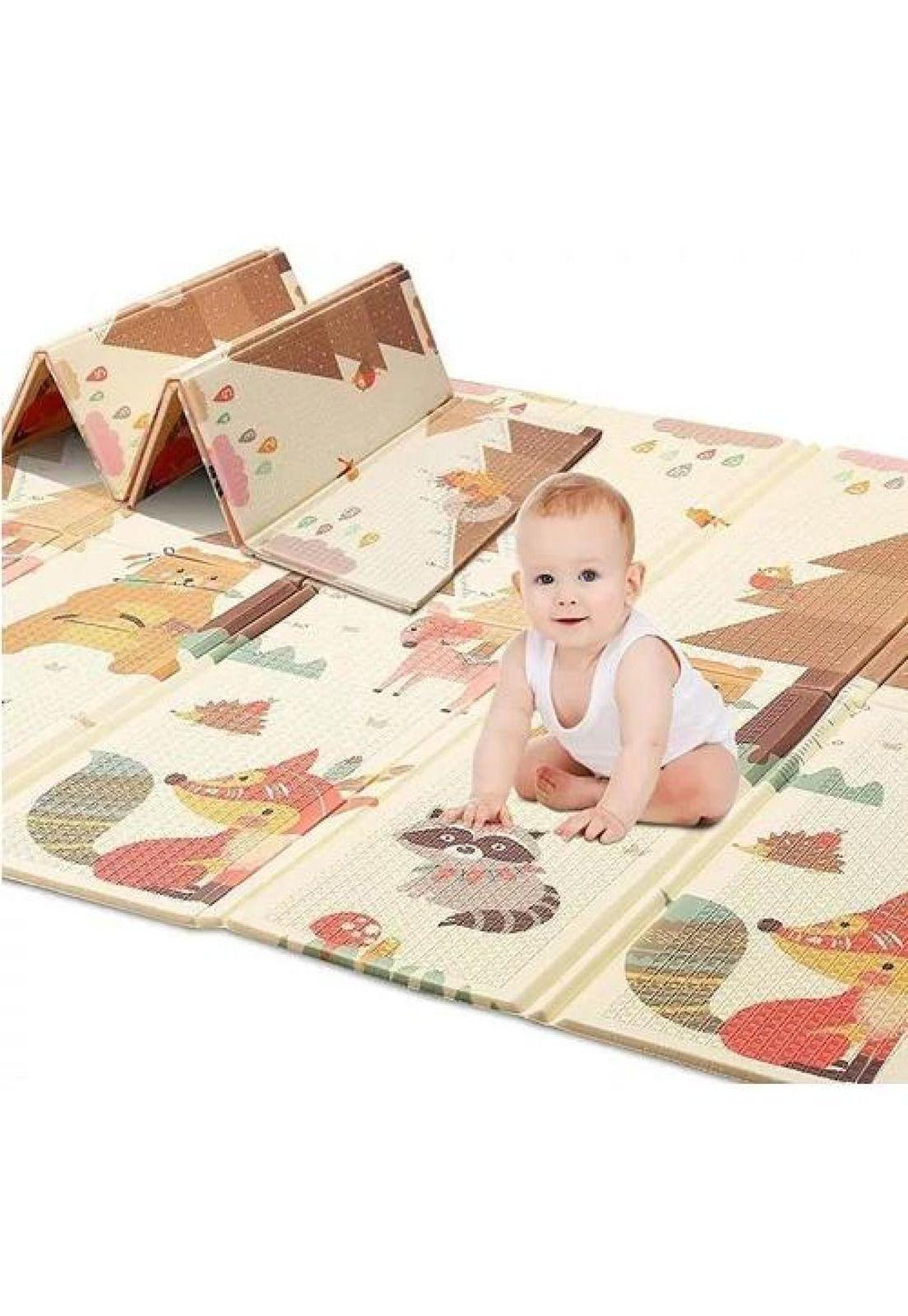 Alfombra Antigolpes Niño Bebé - Con Bolso, 180 x 200 x 1 cm, Premium-0