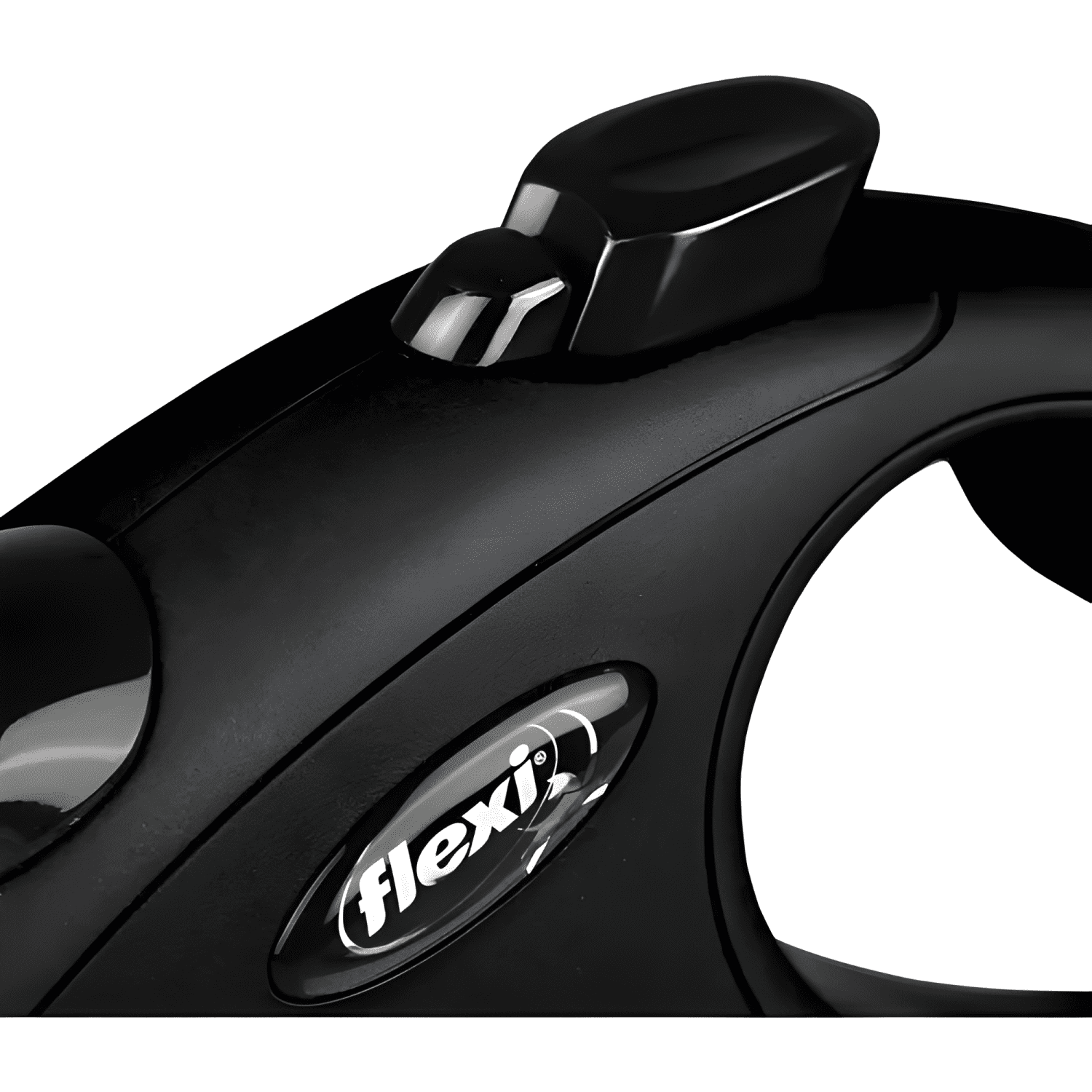 Correa retráctil para perro flexi classic talla l Negro-4