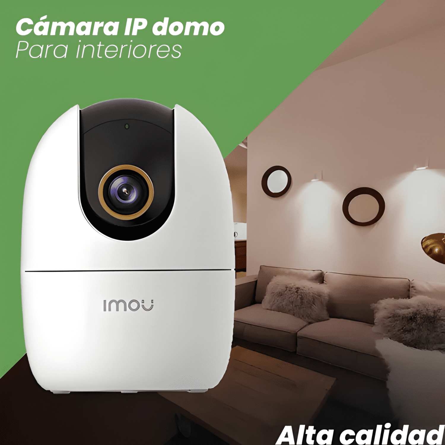 Imou Cámara de Seguridad Ip Domo Motorizado Wifi 3mp con Ia-2
