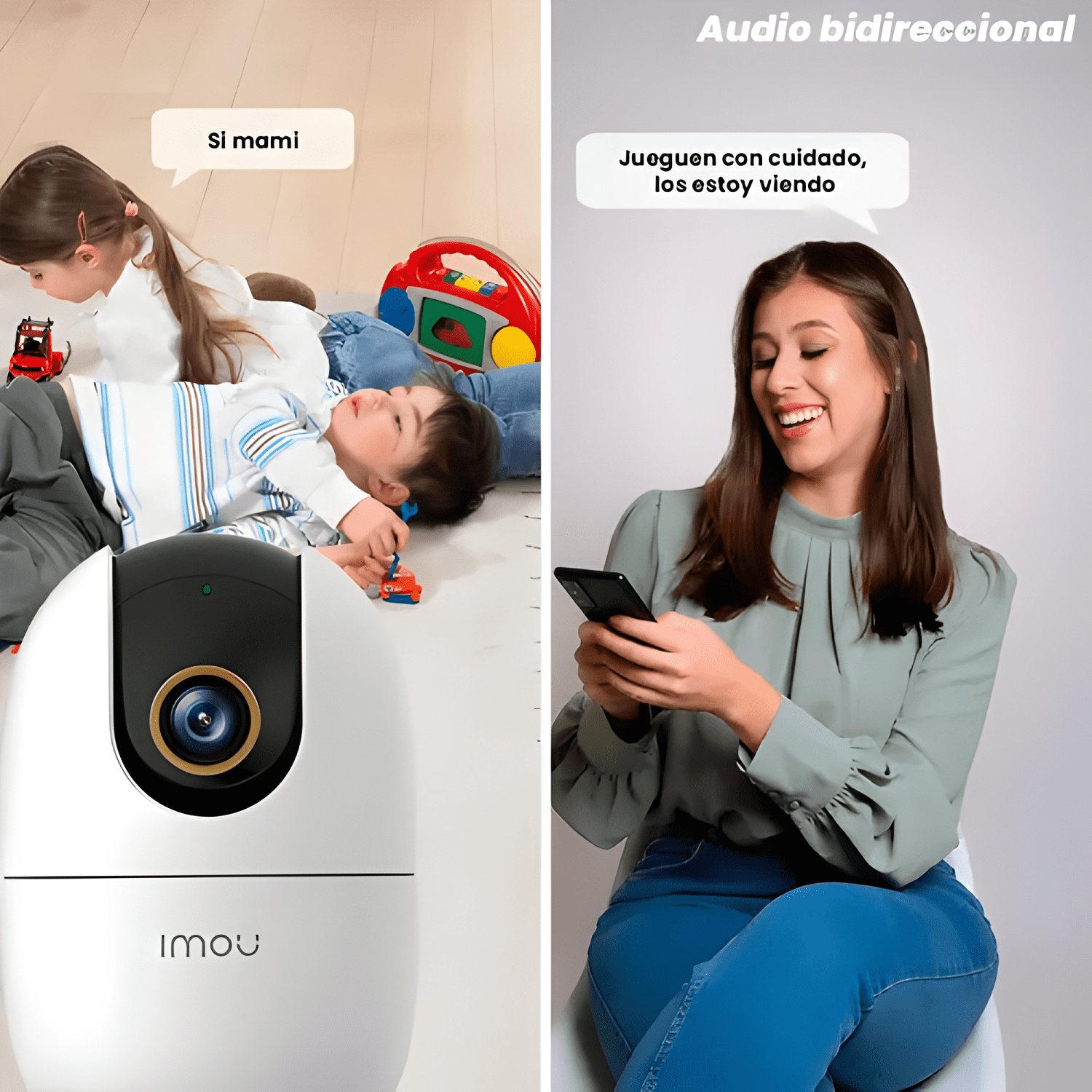 Imou Cámara de Seguridad Ip Domo Motorizado Wifi 3mp con Ia-3
