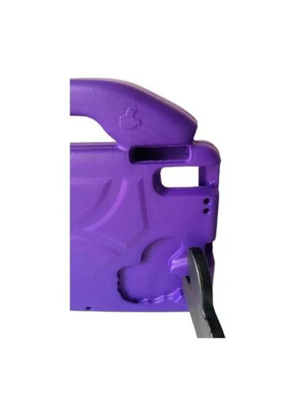 Carcasa para niños anti-golpes para iPad 10.2, color morado-4
