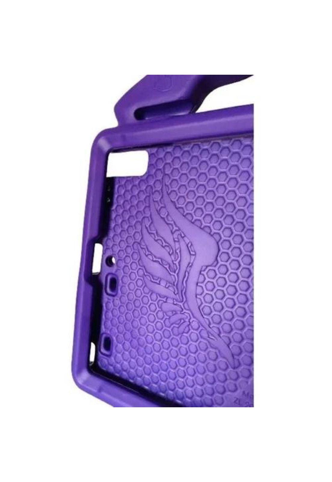 Carcasa para niños anti-golpes para iPad 10.2, color morado-5