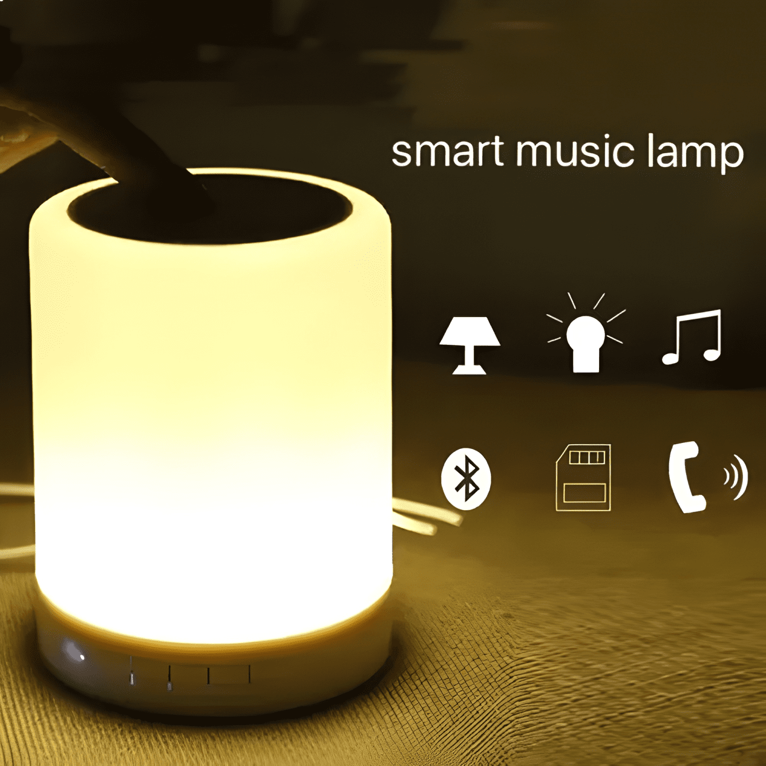 Parlante altavoz bluetooth con luz recargable mp3 touch lamp-3