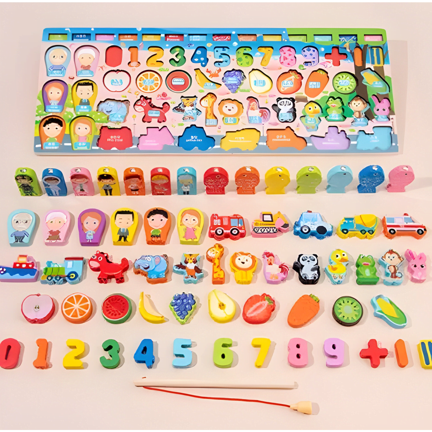 Juguetes educativos de madera para niños #14-4