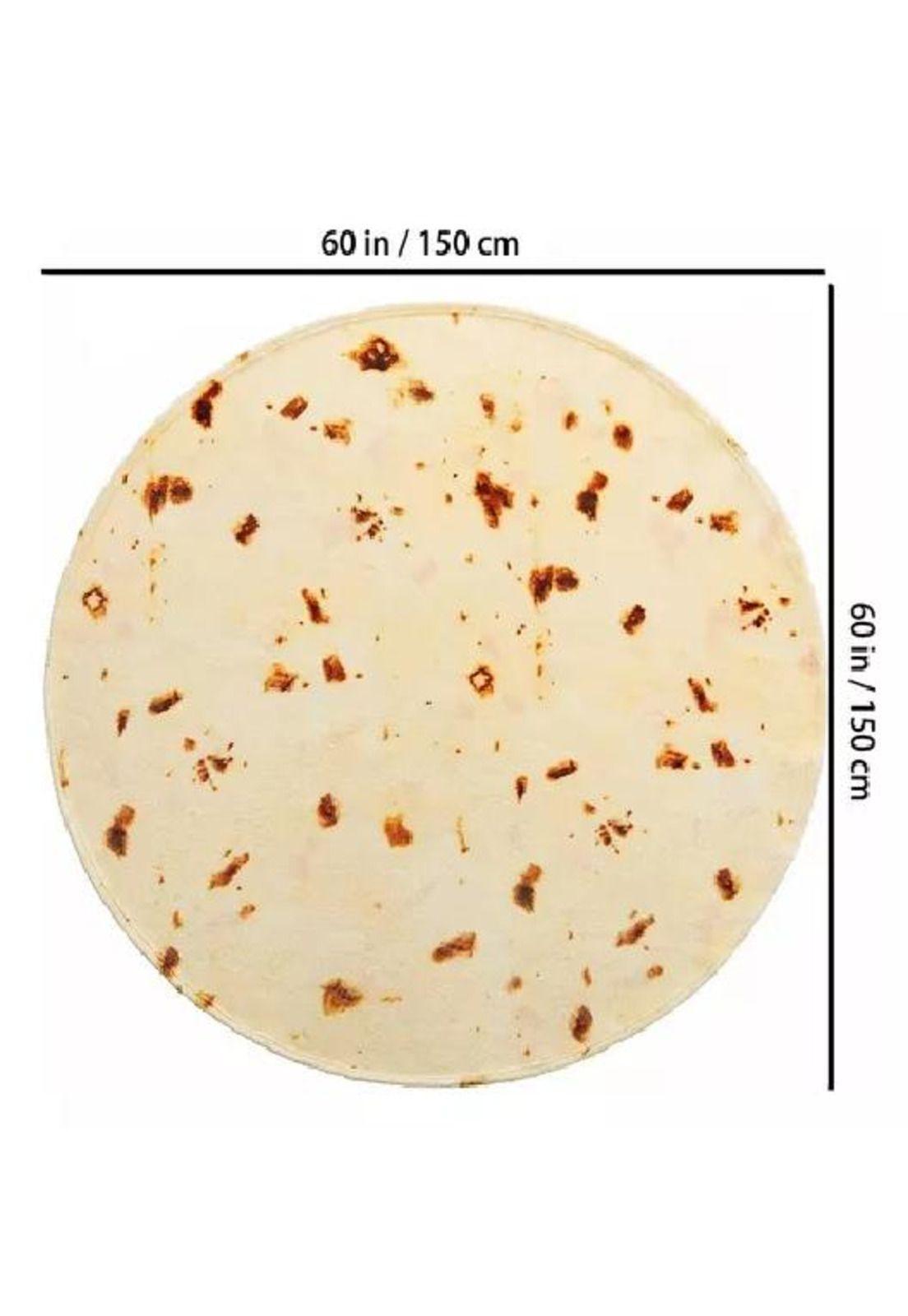 Manta decorativa suave franela para sillón piecera cama color beige-3