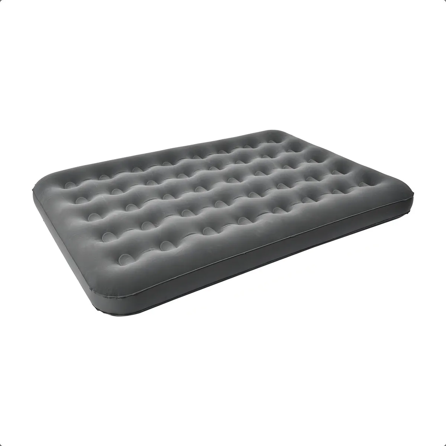 Colchon Inflable Matrimonial 2 Plazas Doble Klimber Color Gris-0