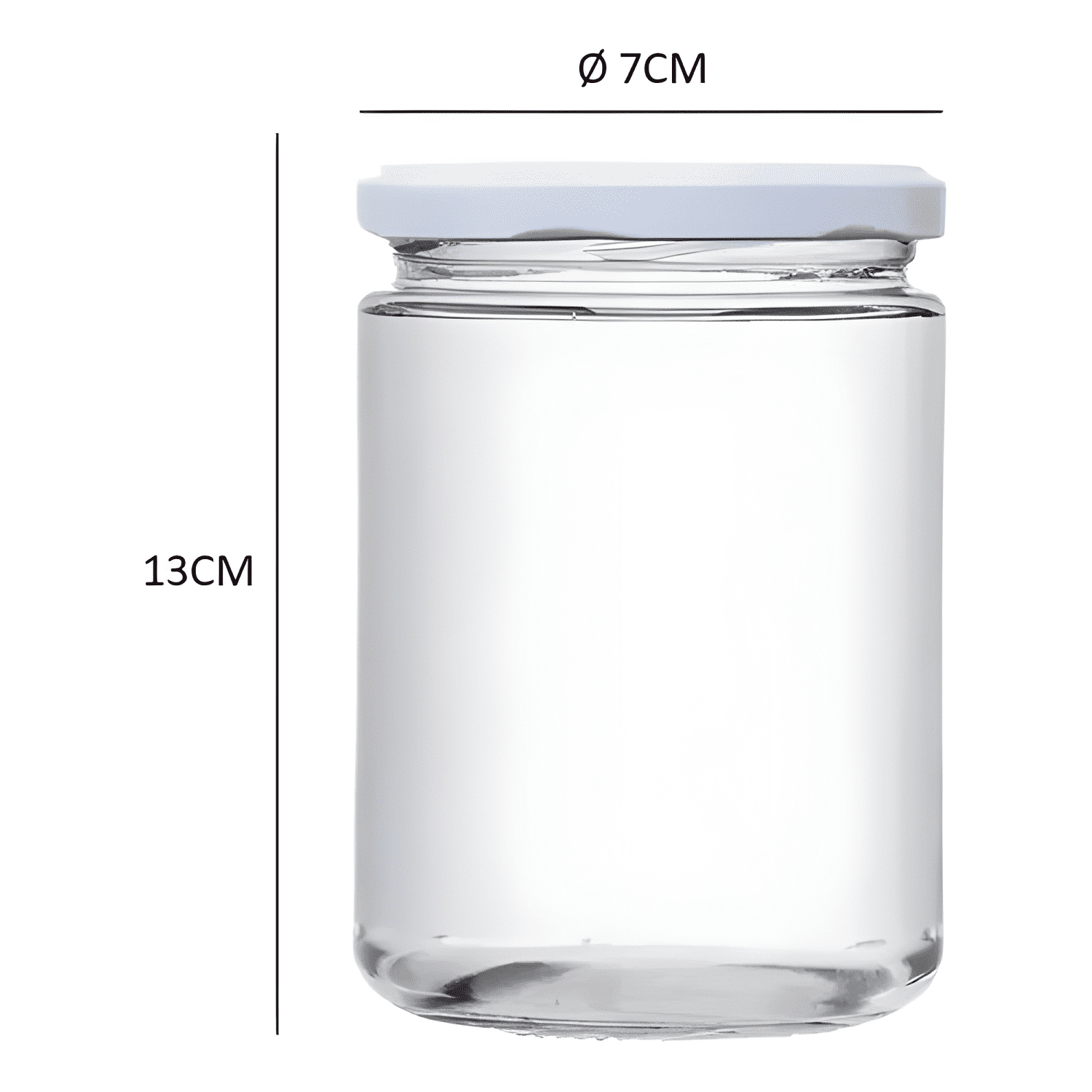 Frasco conservero 500 ml con tapa incluida-1