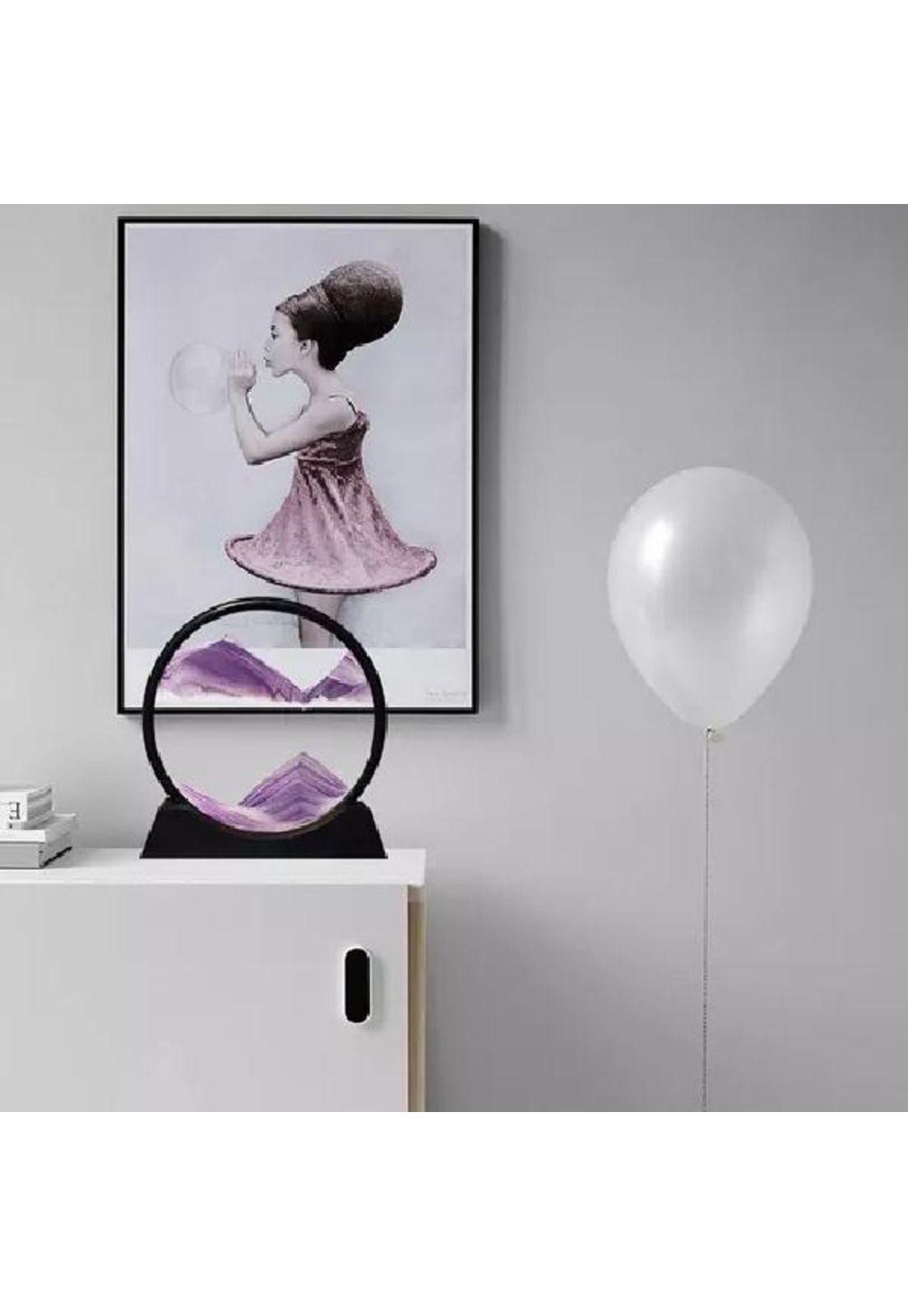 Decoración Arte de Arena Anti Estrés Sensorial Paisaje Violeta-3