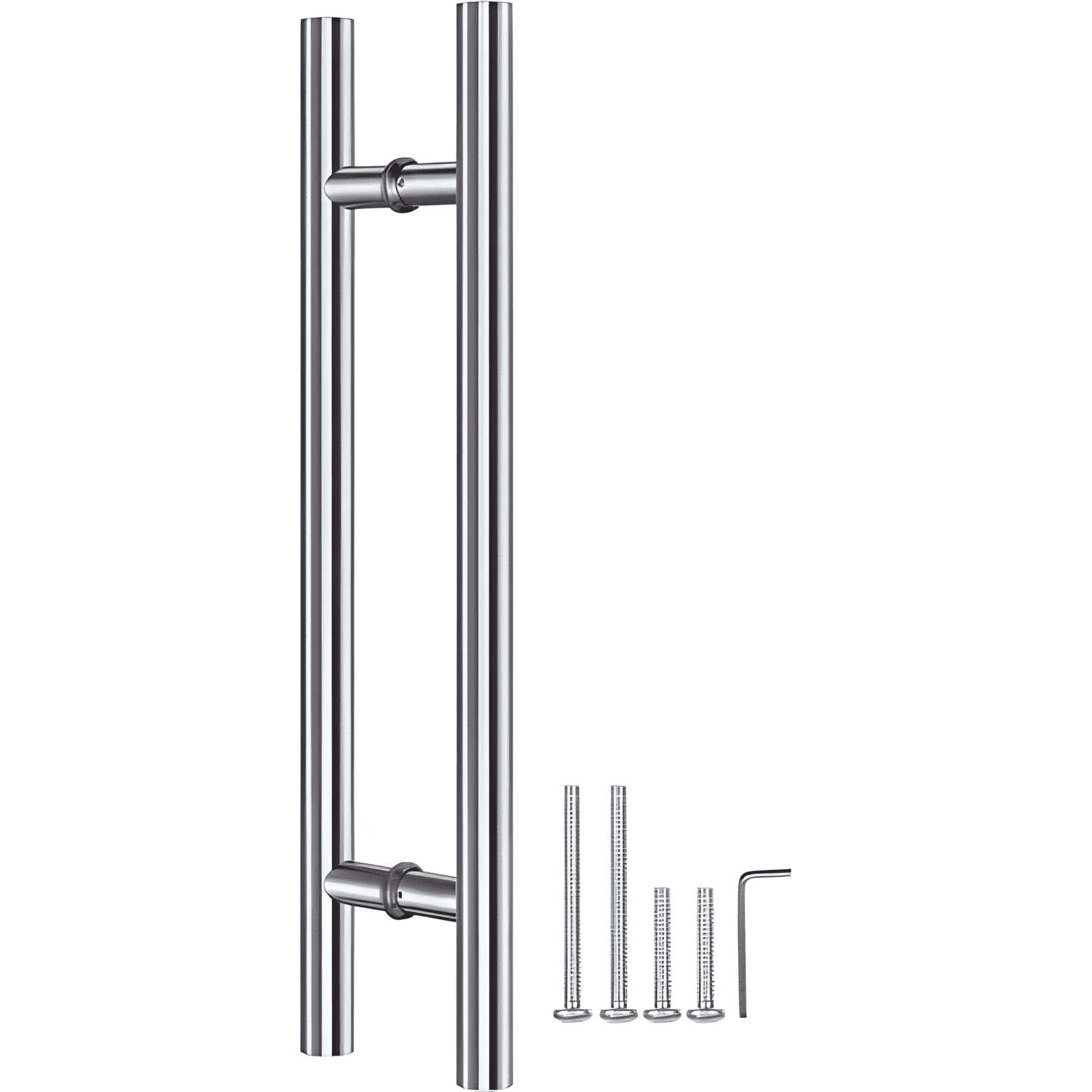 Manija tirador para puerta de acero inoxidable 100 cm #8-0