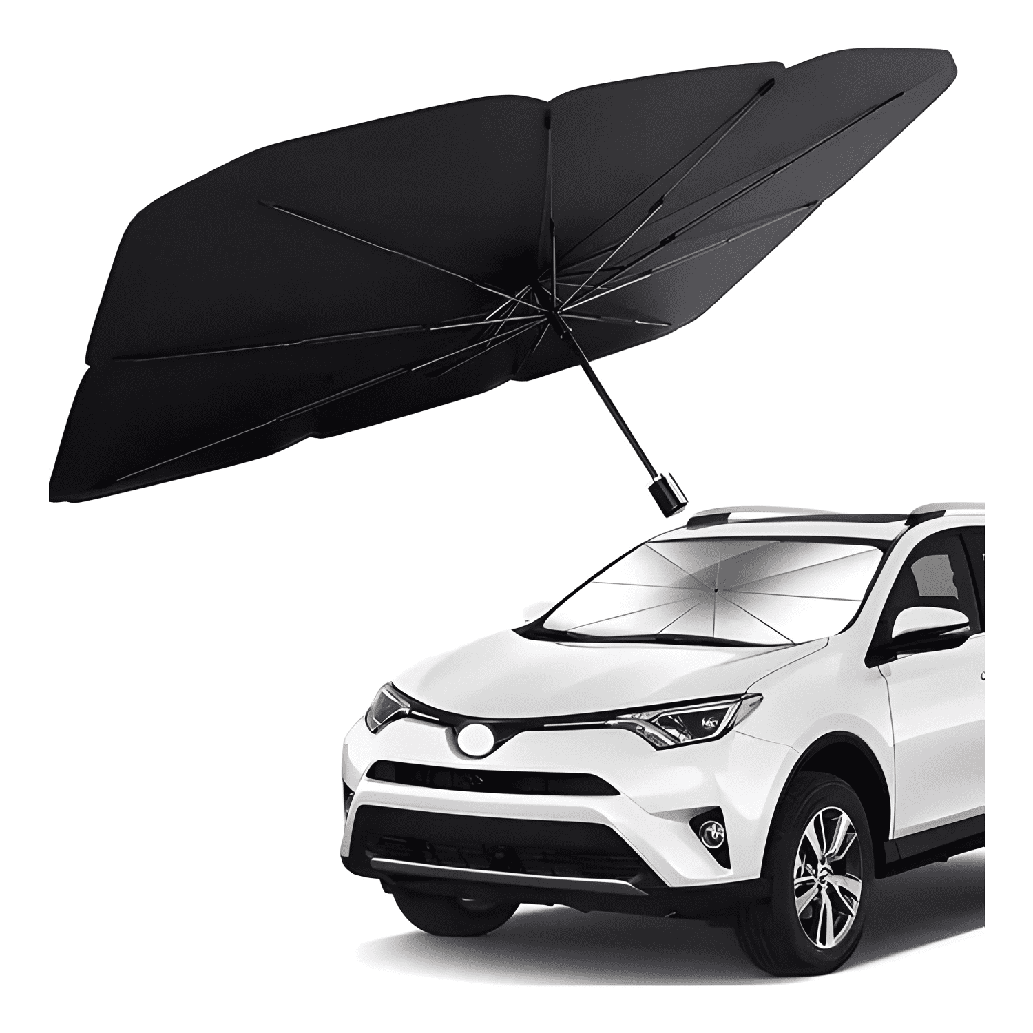 Parasol de Auto Quita Sol de Parabrisa Tipo Sombrilla Pro-0
