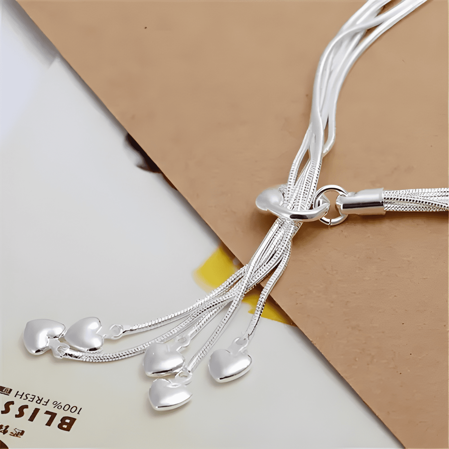 Pulsera mujer esclava brazalete plata 925 elegante-3