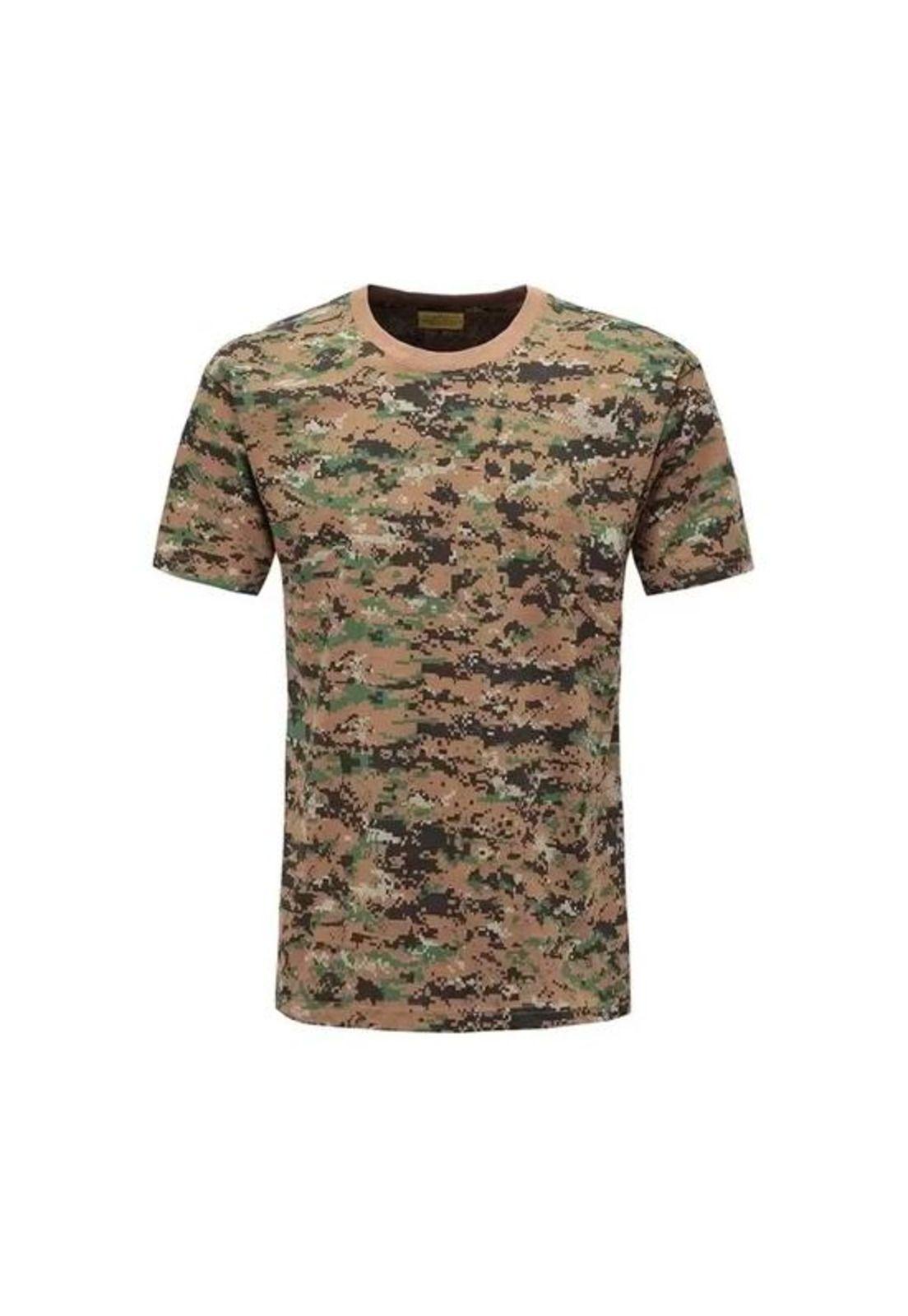 Polo Militar Airsoft, Trekking Camping, Color Marpat, Talla M-0