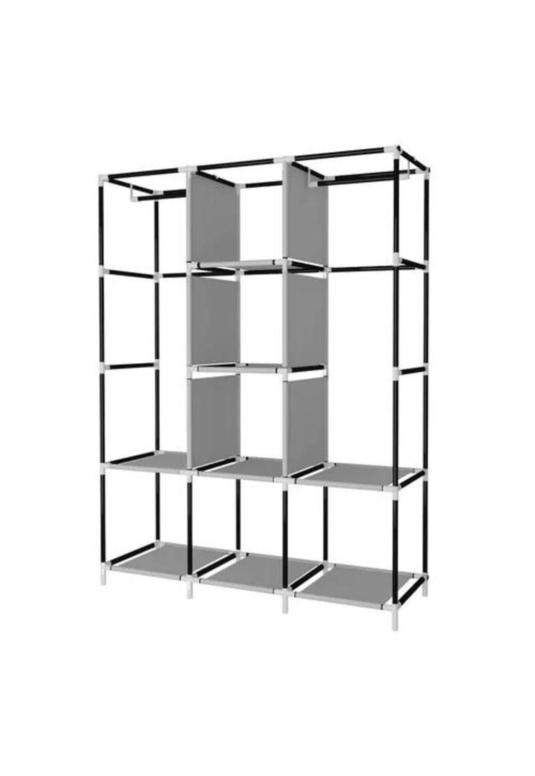 Armario closet ropero armable grande 175x45x130cm morado-6