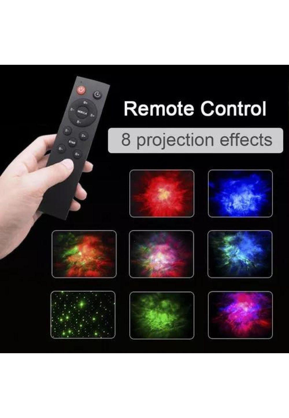 Proyector galaxia, lámpara LED de astronauta, color gris-5