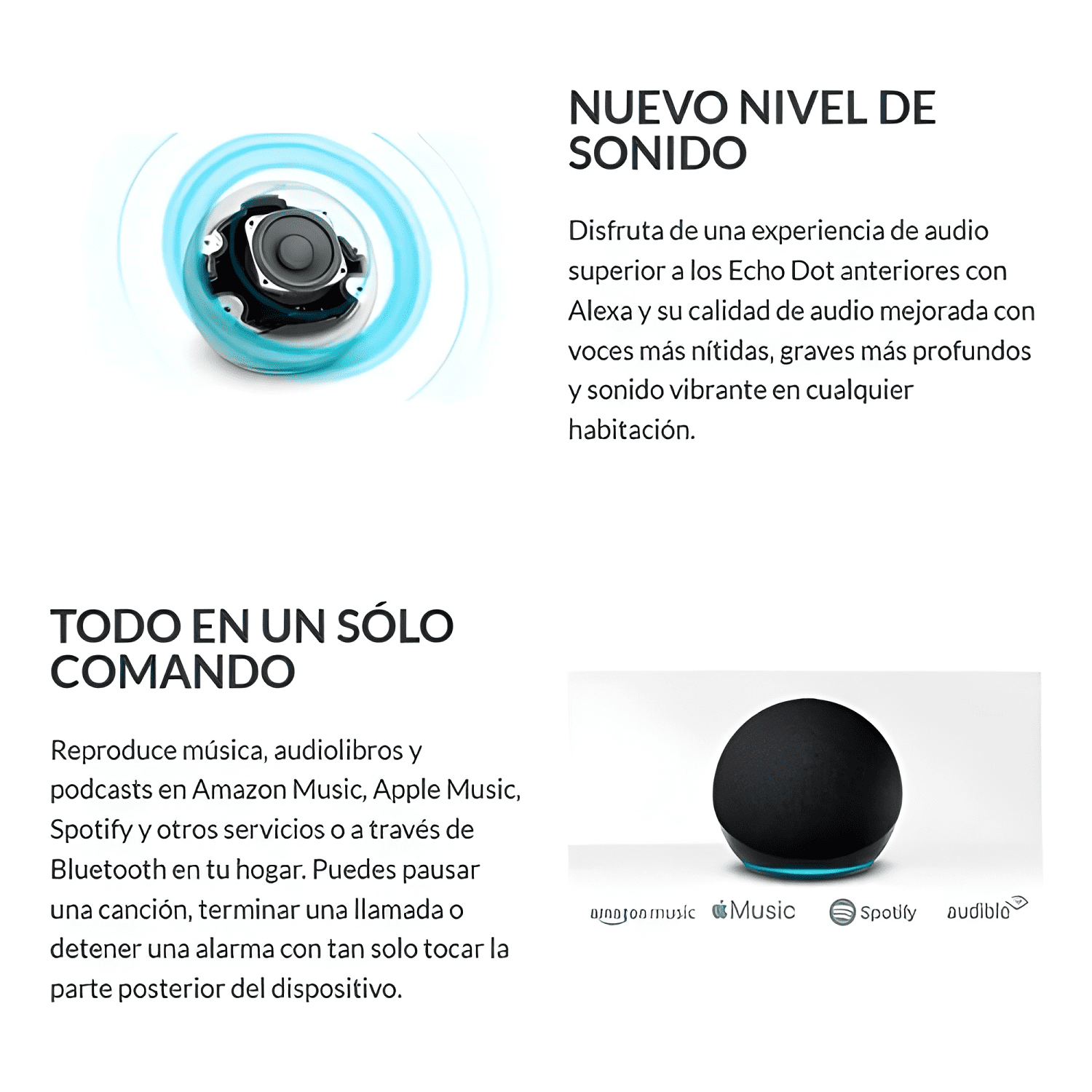 Dot 5ta generacion parlante asistente virtual 2022 smart #2-4