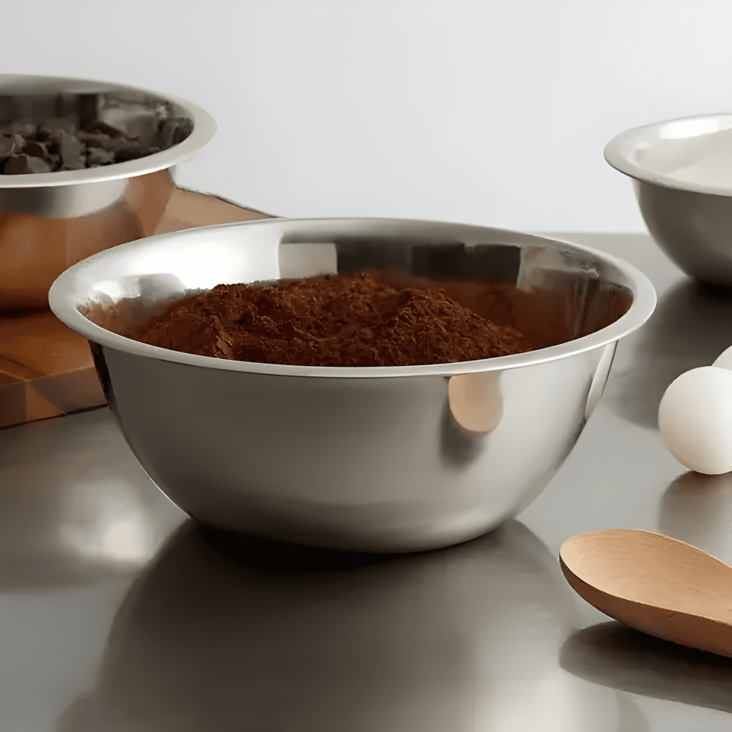 Bowl profundo acero inox 18 x 6.5 cm. 800 ML-2
