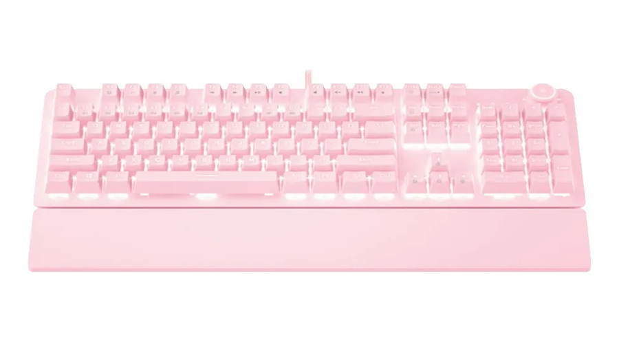 Teclado Fantech MK853 mecánico rosa inglés USA-1