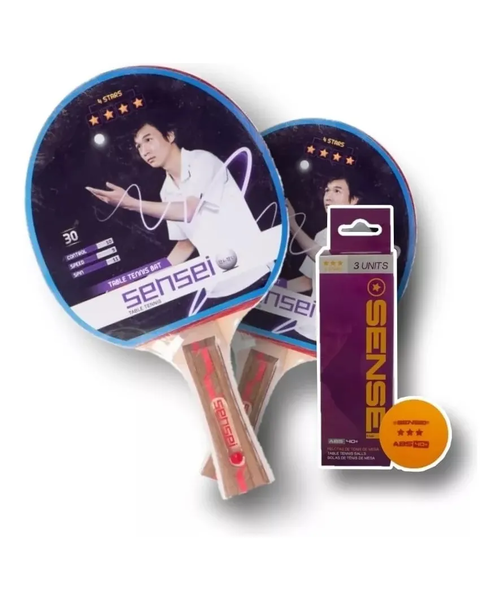 Paleta De Ping Pong Competicion 4* Sensei-1